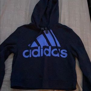 Adidas cropped hoodie